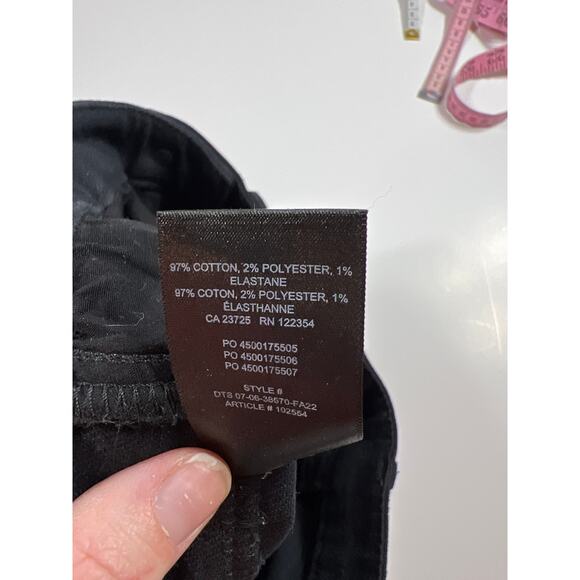 Aritzia Wilfred Free Two Step High Rise Flared Black Pants - Picture 6 of 8